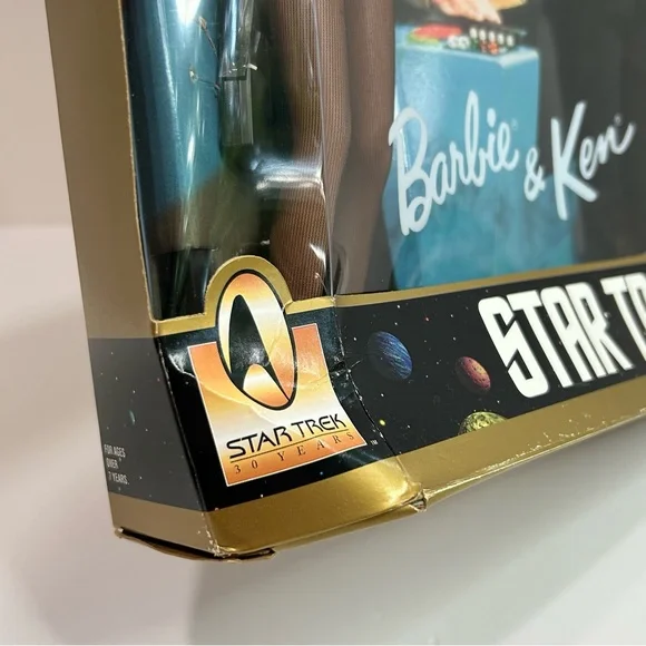 🆕 Star Trek Barbie and Ken Set 30th Anniversary Collector Edition